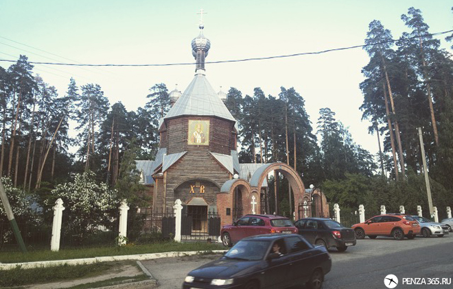 Город Пенза. Церковь Николая Чудотворца. фото