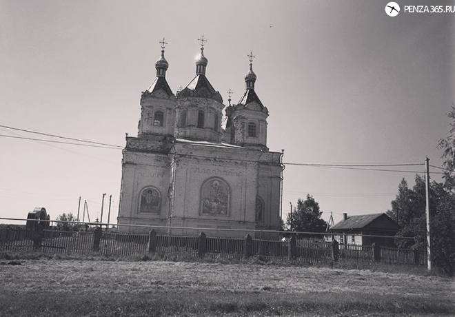Село Усть – Каремша. Церковь Вознесения Господня фото 2016