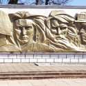 Поселок городского типа Шемышейка памятник воинам-землякам на площади Славы