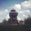 поселок Мокшан. сторожевая башня фото
